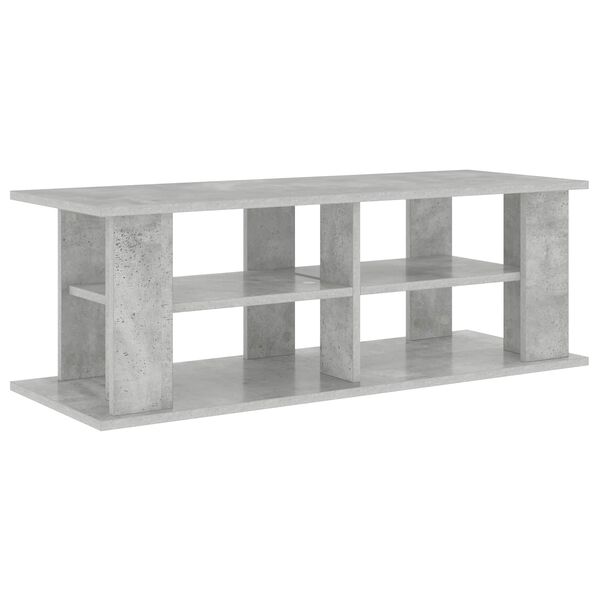 vidaXL Suport pentru TV Gri din beton 96 x 35 x 33,5 cm