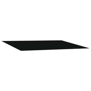 vidaXL Material de &icirc;nlocuire pentru copertină Negru 350 x 250 cm