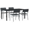 vidaXL Set de Mobilier pentru Exterior 5 buc. Antracit Oțel