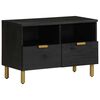 vidaXL Dulap TV, negru, 70x33x46 cm, lemn prelucrat