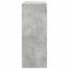 vidaXL Dulapuri cu 2 sertare 2 buc Beton Gri 60x31x40cm Lemn prelucrat