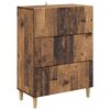 vidaXL Dulap cu sertare 66 x 34,5 x 90 cm Lemn prelucrat Lemn vechi
