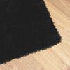 vidaXL Covor shaggy cu pom &icirc;nalt, NAVARRA, negru, 80x150 cm, poliester