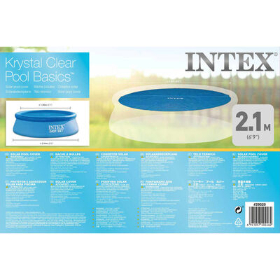 Intex Prelată solară de piscină, 244 cm, rotund