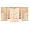 vidaXL Set de balcon cu 2 locuri, lemn masiv de pin