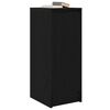 vidaXL Bufetă Stejar negru 29,5x34x76 cm Lemn prelucrat