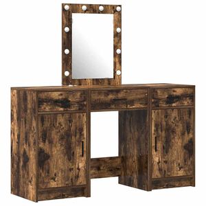 vidaXL Masă de Machiaj cu sertar Maro 50 x 41 x 135 cm Lemn compozit