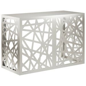 vidaXL Husă pentru aer condiționat Argintiu 90 x 40 x 60 cm