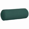 vidaXL Perne Bolster 2 pcs Verde &icirc;nchis &Oslash; 25 x 70 cm țesătură