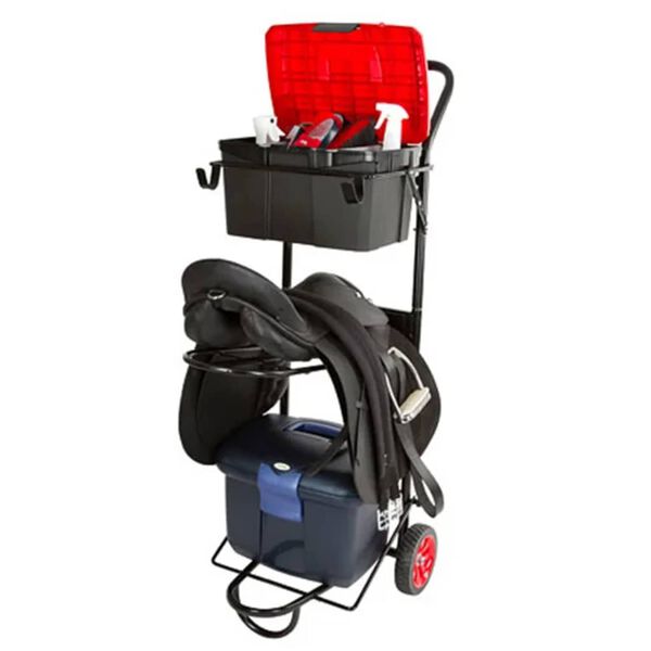 Kerbl Rastel pentru șa "Caddy" metal negru 321000