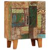 vidaXL Dulap sculptat manual, 60x30x75 cm, lemn masiv reciclat