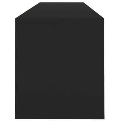 vidaXL Comodă TV, negru, 120x30x40,5 cm, PAL