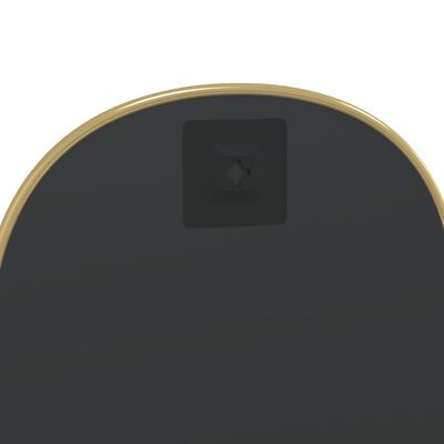 vidaXL Oglindă de perete, auriu, 40x30 cm