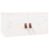 vidaXL Dulap de perete, alb, 60x30x30 cm, lemn masiv de pin