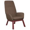 vidaXL Scaun de relaxare, gri taupe, material textil