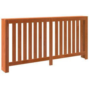 vidaXL Mască pentru calorifer maro ceruit 169x19x84 cm lemn masiv pin