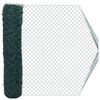 vidaXL Gard cu plasă de s&acirc;rmă 2 x 20 m Oțel Verde