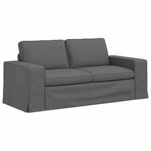vidaXL Canapea Gri &icirc;nchis 182 x 80 x 82 cm țesătură