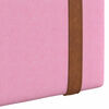 vidaXL Cap de pat suspendat Pe perete Roz 210 x 55 x 5 cm PU antic