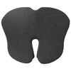 vidaXL Pernă pentru șezut Gri &icirc;nchis 50 x 43 x 10 cm Spumă cu Memorie