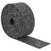 vidaXL Rola de granule de cauciuc Negru 500 x 12 x 0,8 cm Cauciuc