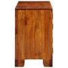 vidaXL Dulap pentru pantofi Maro 90 x 35 x 55 cm Lemn masiv de acacia