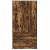 vidaXL Dulap de Baie Stejar fumuriu 79,5 x 49 x 156 cm Lemn compozit