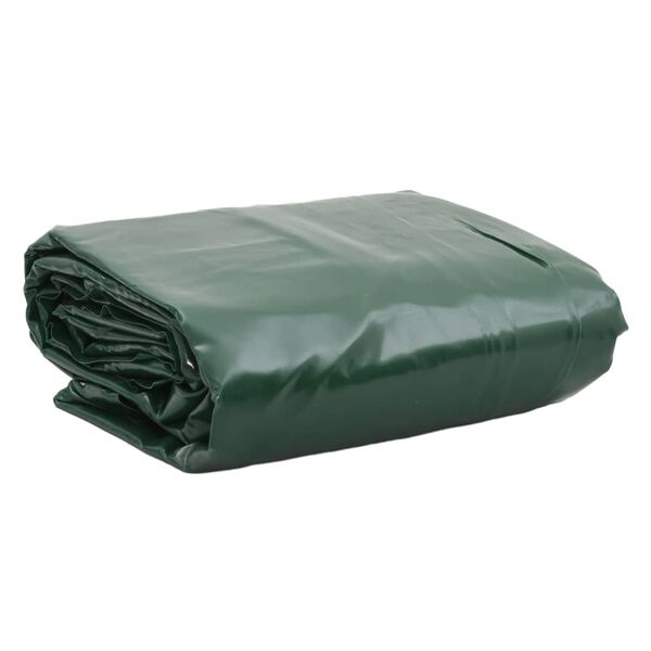vidaXL Prelată, verde, 2,5x3,5 m, 650 g/m&sup2;