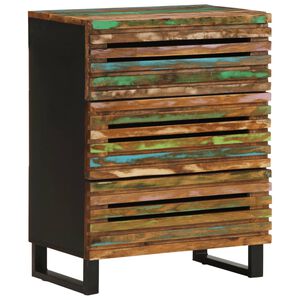 vidaXL Dulap, 60x34x75 cm, lemn masiv de acacia