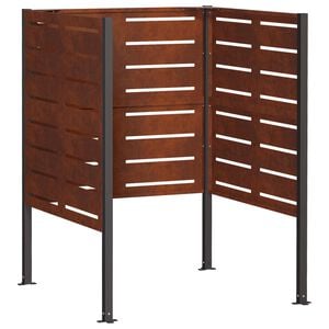 vidaXL Ecran pentru coș de gunoi 85 x 85 x 113 cm