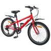 vidaXL Bicicletă pentru Copii 20 Inci 6-Speed pentru 6-11 ani Roșu