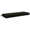 vidaXL Pernă pentru șezut SOEST 100% Polyester Negru 120 x 40 x 10 cm