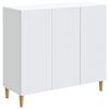 vidaXL Bufet Alb 89 x 34,5 x 80 cm Lemn prelucrat