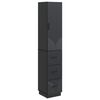 vidaXL Set de Dulapuri 2 buc. 33 x 34,5 x 87 cm Lemn prelucrat Negru