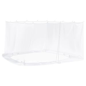 vidaXL Plasă de ț&acirc;nțari pentru foișor 220 mesh Alb 4 x 3 x 2 cm