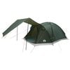 vidaXL Tent Cabină Verde militar 6 persoane Poliester și oțel