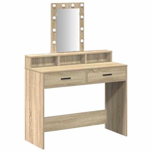 vidaXL Masă de Machiaj Maro 100 x 41 x 140 cm Lemn prelucrat