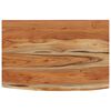 vidaXL Raft perete 70x40x2,5 cm dreptunghiular lemn acacia margine vie