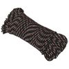 vidaXL Fr&acirc;nghie utilitară multifuncțională 4 mm 50 m Negru și roșu PP