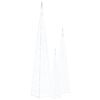 vidaXL Set conuri decorative cu LED-uri, alb rece, 60/90/120 cm, acril