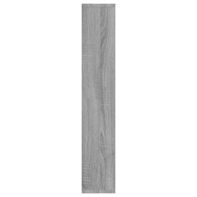 vidaXL Raft de perete, sonoma gri, 36x16x90 cm, lemn compozit