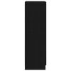 vidaXL Dulap de bucătărie, negru, 38x41,5x131,5 cm, lemn prelucrat
