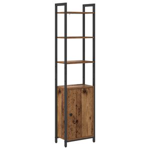 vidaXL Dulap pentru cărți 6 niveluri 40 x 24 x 161 cm Lemn prelucrat