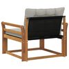 vidaXL Set de canapele de exterior Lemn solid de Acacia și Textilene