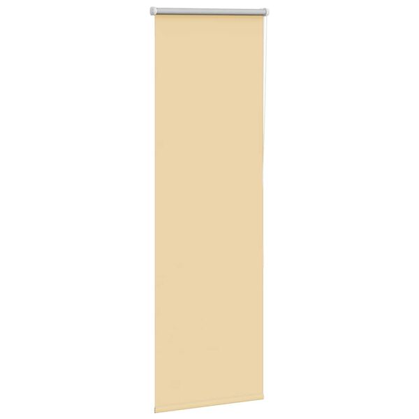 vidaXL Jaluzea cu role opace bej 55x130 cm lățime material 50,7 cm