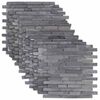 vidaXL Plăci de mosaic Gri 30 x 30 cm Marmură