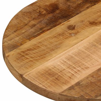 vidaXL Blat de masă oval, 80x40x3,8 cm, lemn masiv mango brut