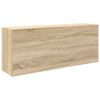 vidaXL Dulap perete baie, stejar sonoma, 100x25x40 cm, lemn prelucrat