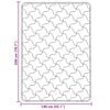 vidaXL Duvet complet pe tot parcursul anului Patos Crem 140 x 200 cm