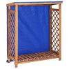 vidaXL Șopron de lemne, 105 x 38 x 115, lemn masiv de acacia